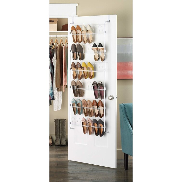 18 pair over best sale the door shoe rack